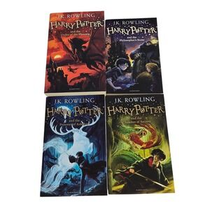 🆕️ NWOT - J K Rowling Harry Potter Books 1, 2, 3 and 5 Paperback Set